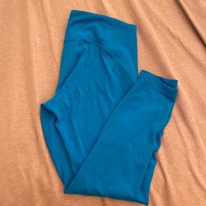 Blue lululemon leggings